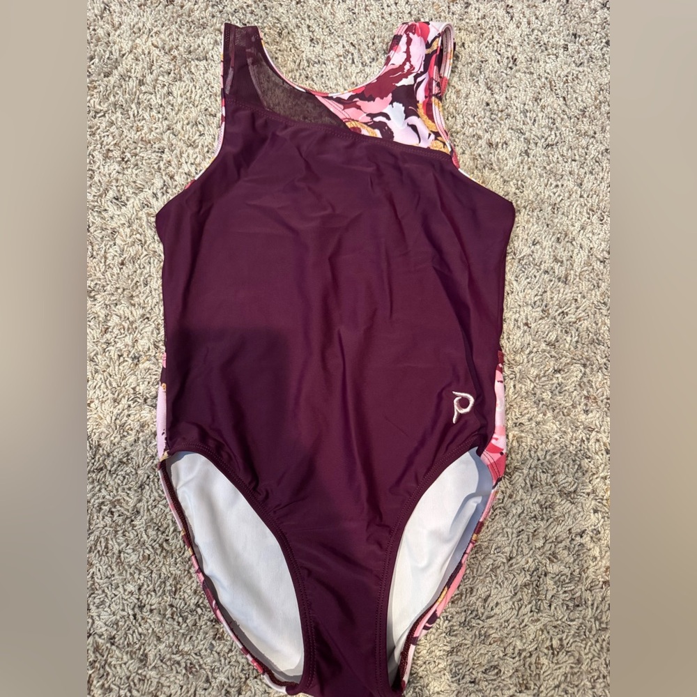 Plum Practicewear gymnastics leotard